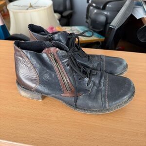 Remonte Leather Boho Boots